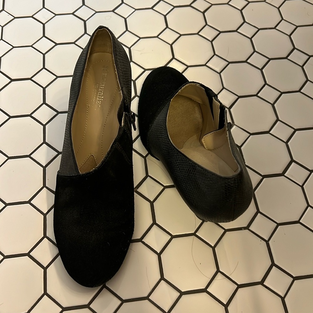 Black booties